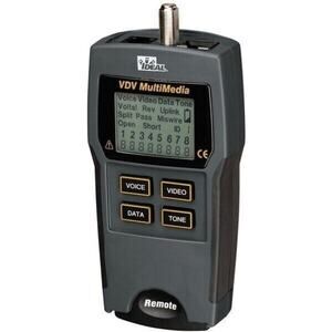 Ideal VDV Multimedia Cable Tester (33-856)